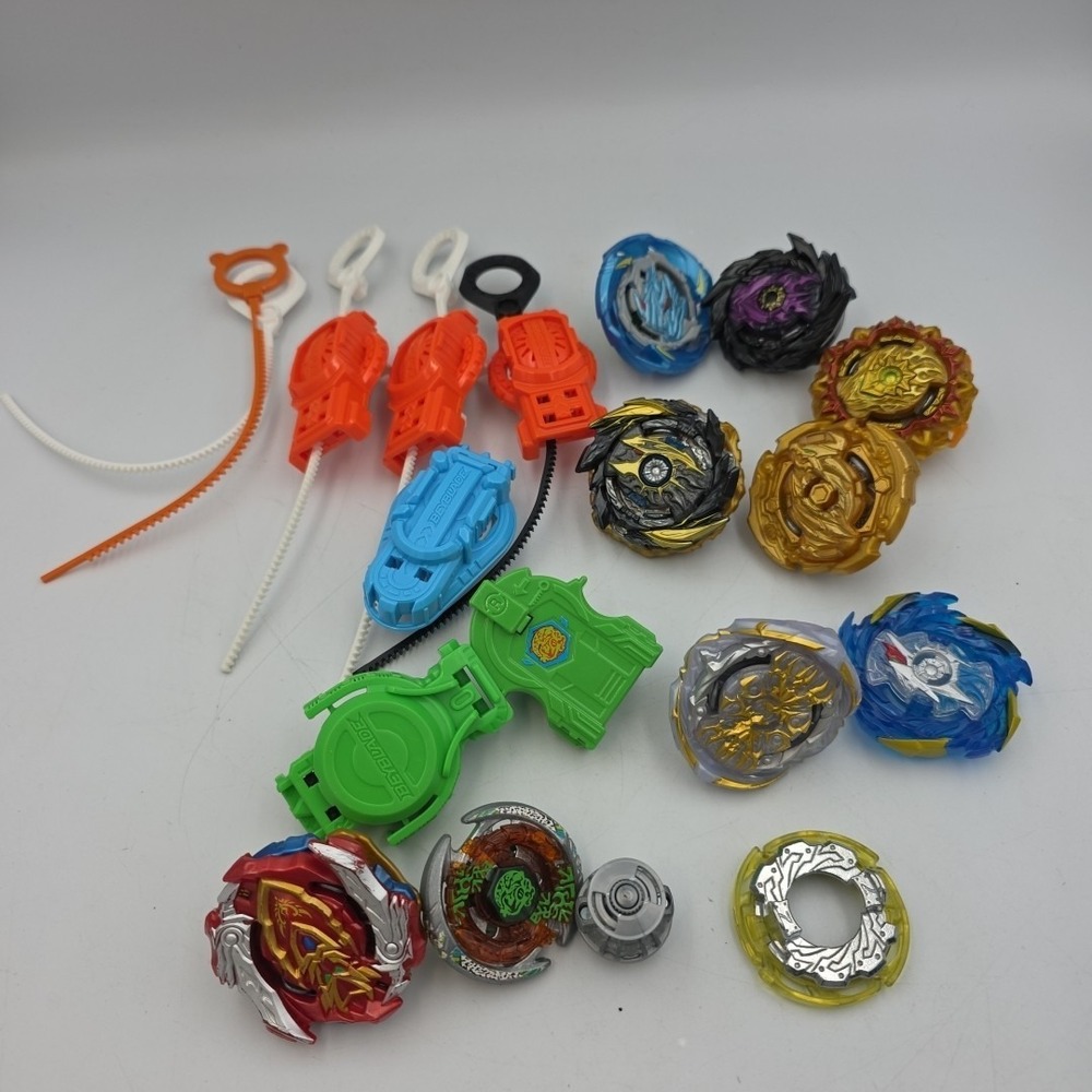 HUGE LOT Of Beyblade Burst Takara Tomy Hasbro Toys Metal Beyblades RARE PARTS